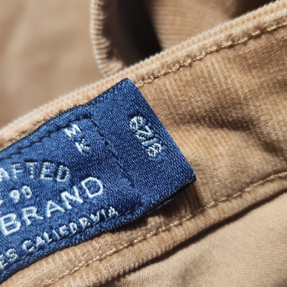 Lucky Brand Tan Corduroy Pants Size 8/29 Lolita Skinny - Picture 13 of 16
